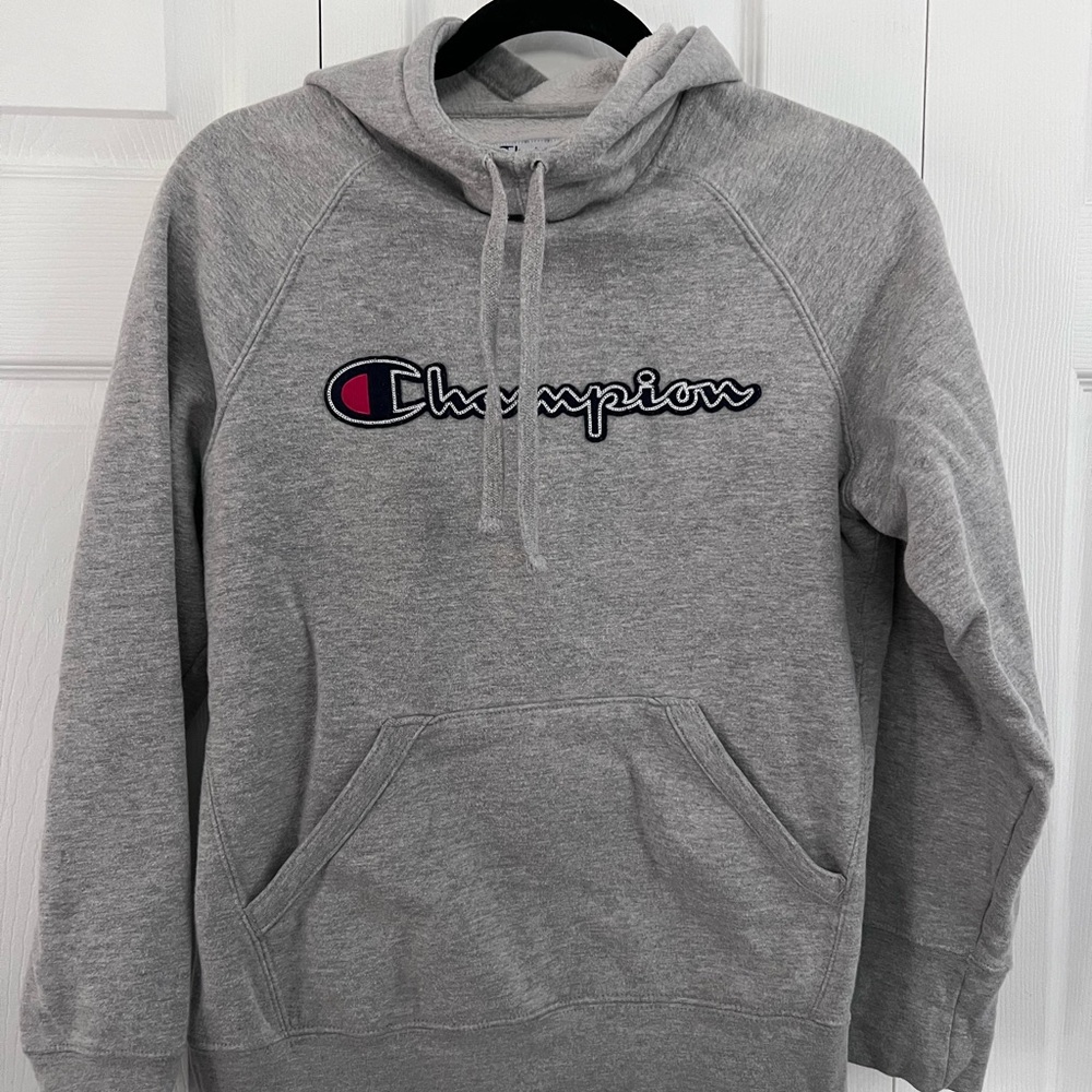 Champion Light Gray Men's Hoodie